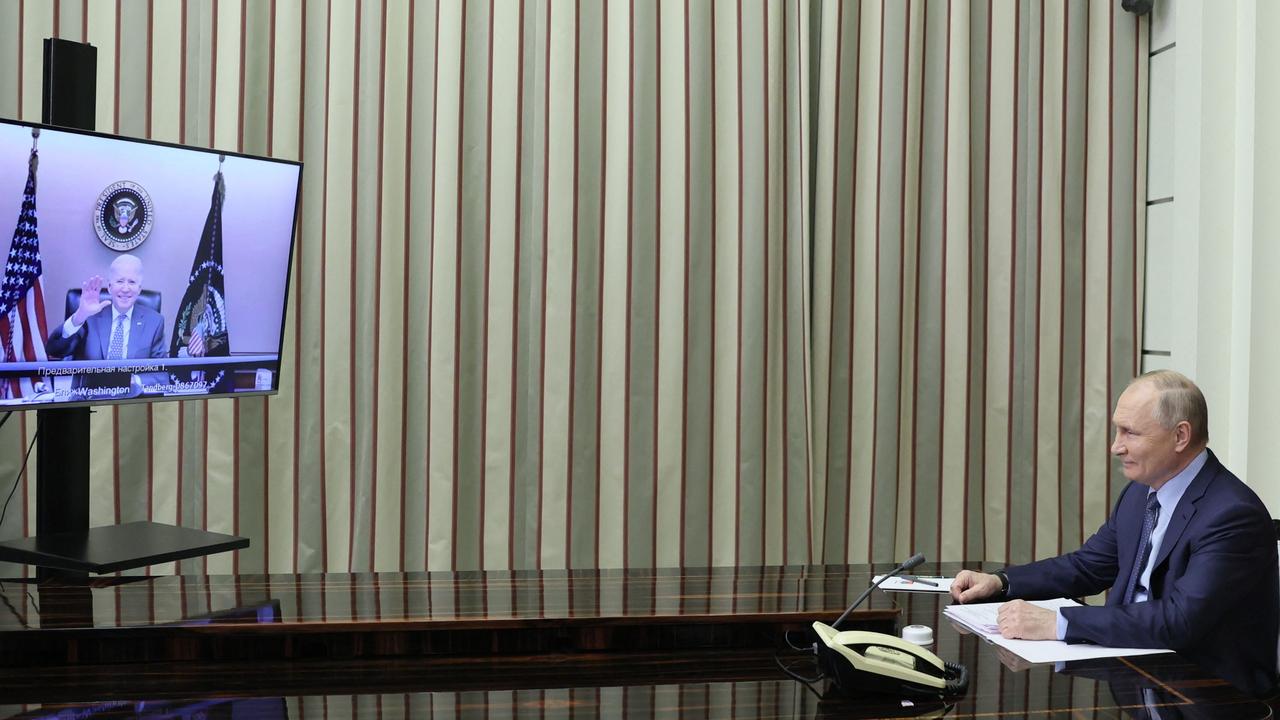 تماس ویدیویی بایدن و پوتین درباره ایران