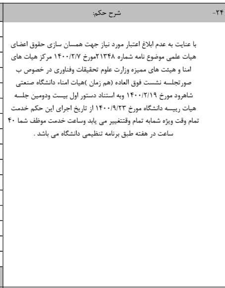 کاهش حقوق اساتید دانشگاه صنعتی شاهرود