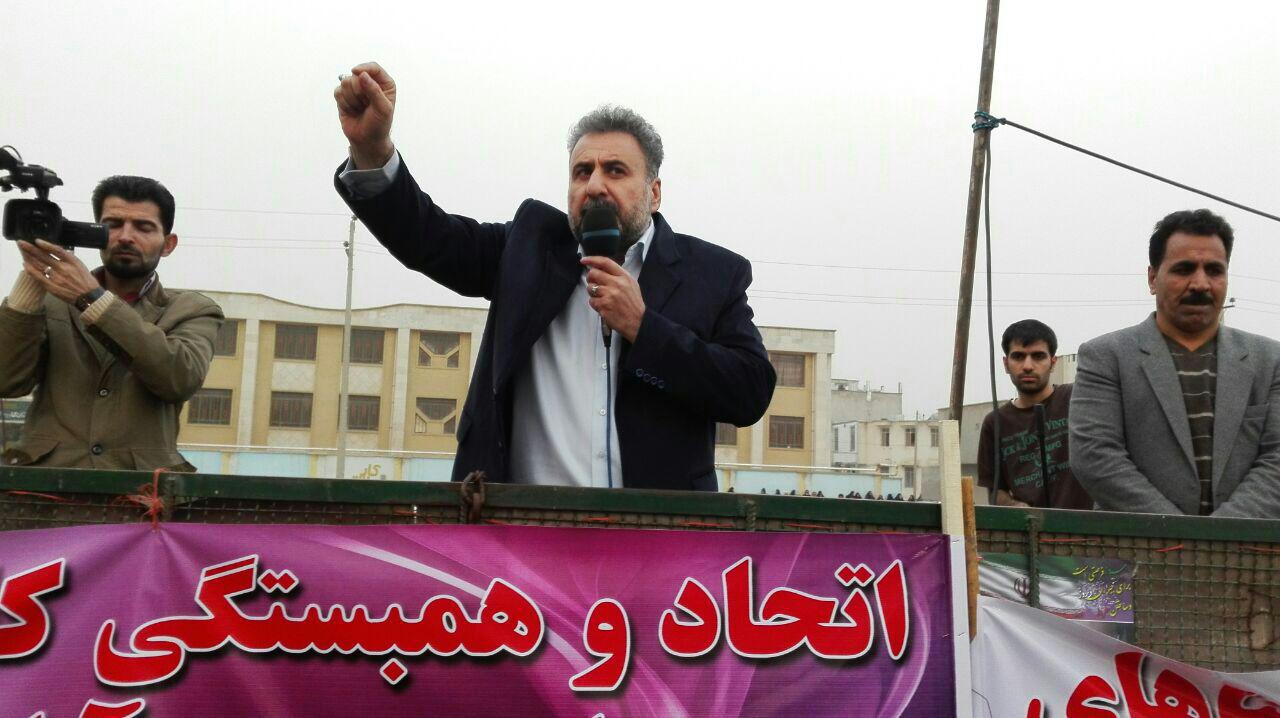 (تصاویر) شور انتخاباتی در اسلام آباد غرب