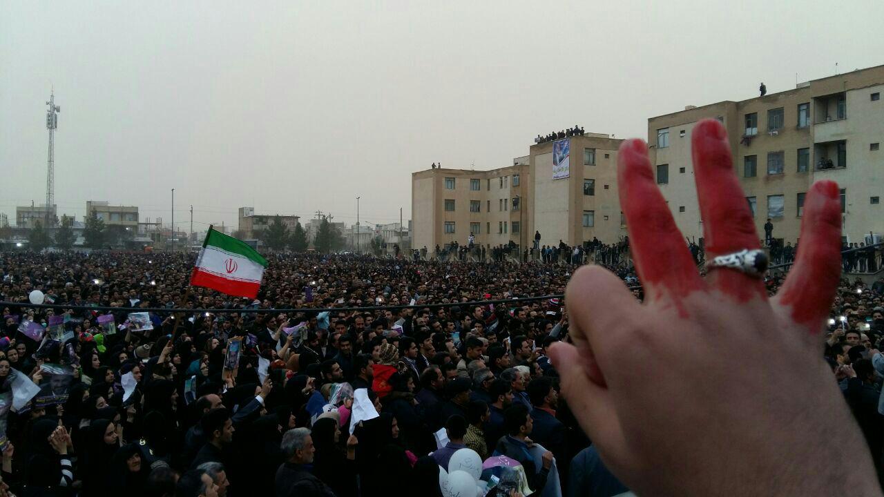 (تصاویر) شور انتخاباتی در اسلام آباد غرب