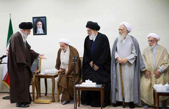 (تصاویر) دیدار اعضای مجلس خبرگان با رهبر انقلاب (تصاویر) دیدار اعضای مجلس خبرگان با رهبر انقلاب