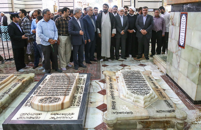 (تصاویر) دیدار عارف با مراجع تقلید در قم (تصاویر) دیدار عارف با مراجع تقلید در قم