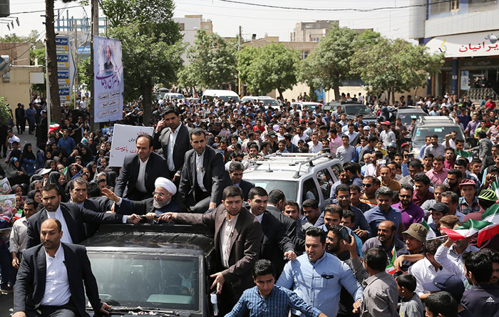 (تصاویر) استقبال از روحانی در کرمان (تصاویر) استقبال از روحانی در کرمان