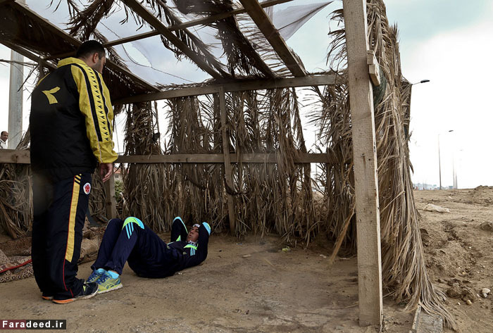 (تصاویر) دختری که برای فلسطین می‌دود