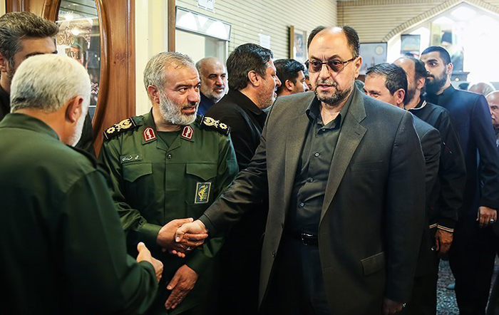 (تصاویر) مقامات در مجلس ترحیم شهید ناظری (تصاویر) مقامات در مجلس ترحیم شهید ناظری