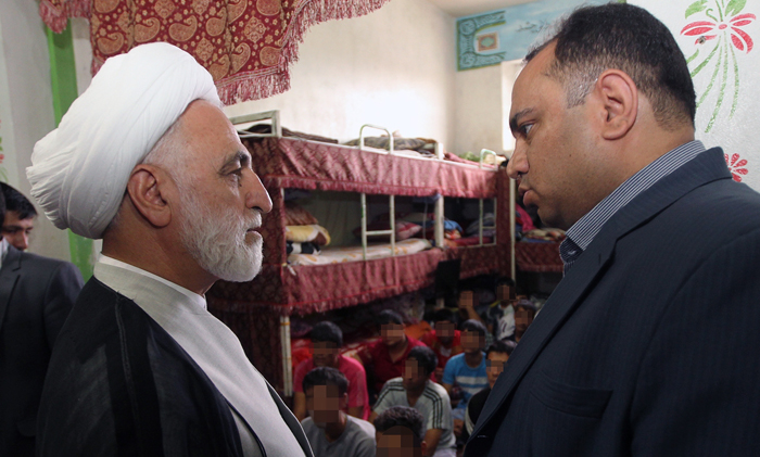 (تصاویر) بازدید آملی لاریجانی از کهریزک (تصاویر) بازدید آملی لاریجانی از کهریزک