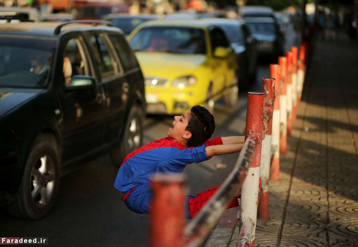 (تصاویر) کودک عنکبوتی غزه (تصاویر) کودک عنکبوتی غزه