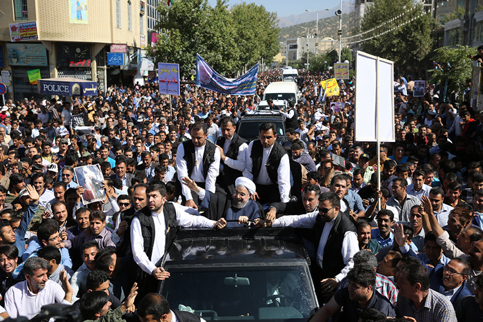 (تصاویر) استقبال از روحانی در یاسوج (تصاویر) استقبال از روحانی در یاسوج