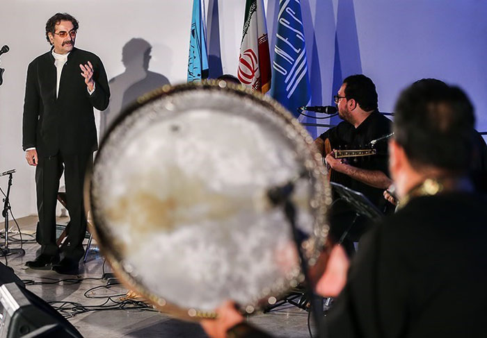 شب شهرام ناظری با یونسکو در سعد آباد شب شهرام ناظری با یونسکو در سعد آباد