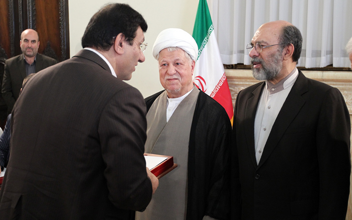 (تصاویر) تقدیر هاشمی از مدال آوران المپیک (تصاویر) تقدیر هاشمی از مدال آوران المپیک