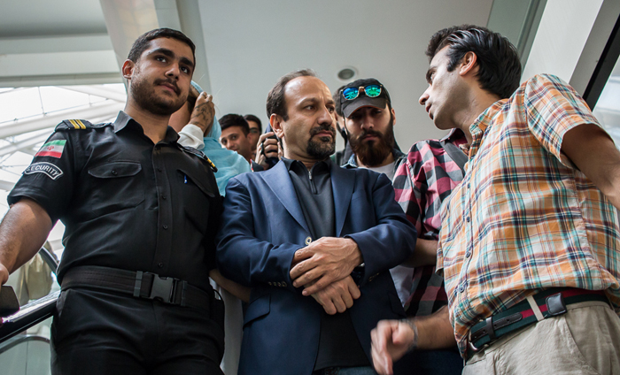 (تصاویر) فرهادی در اکران مردمی 