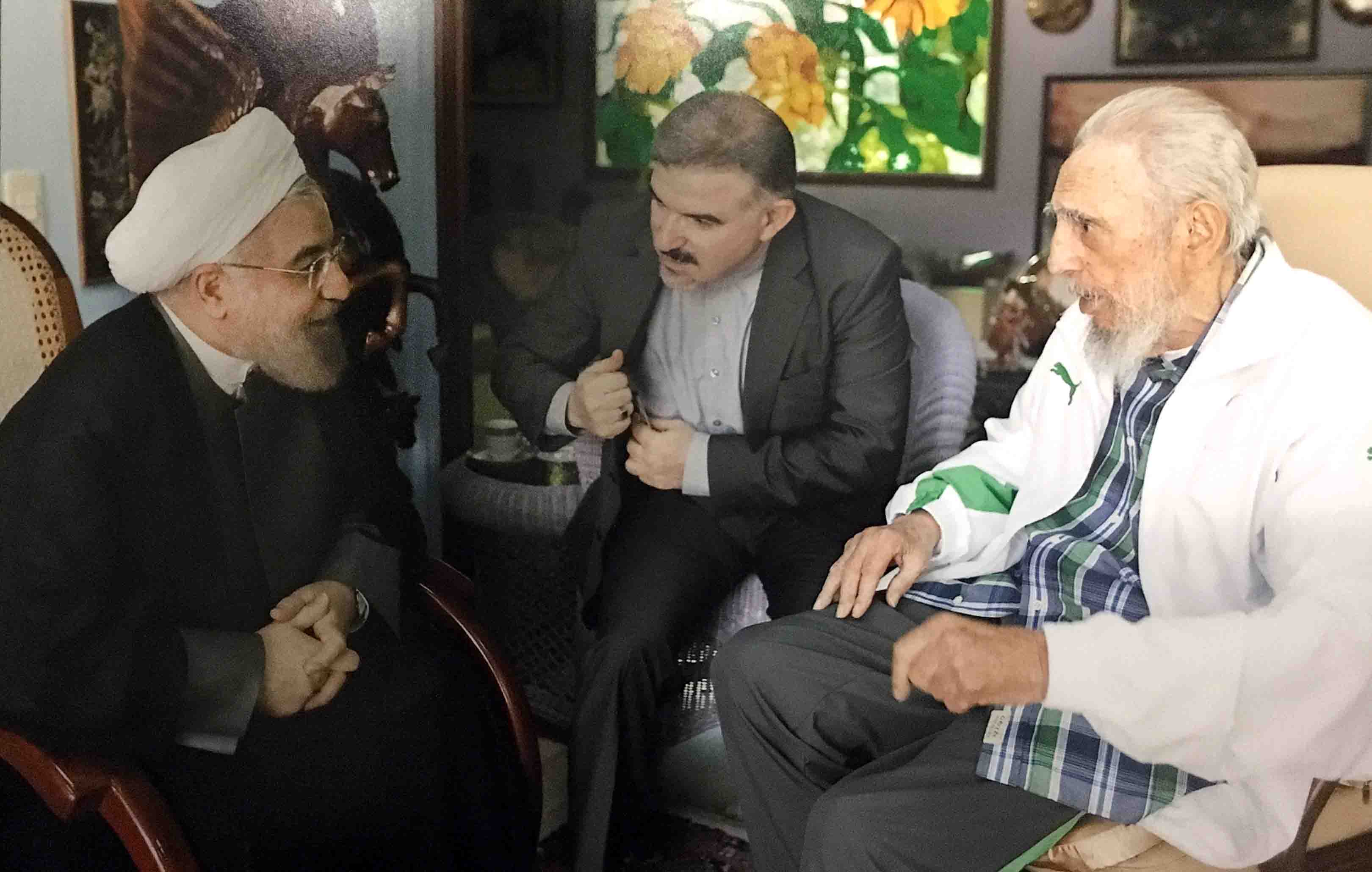 (تصاویر) دیدار روحانی با فیدل کاسترو (تصاویر) دیدار روحانی با فیدل کاسترو