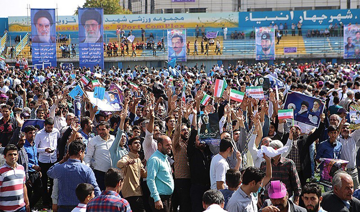 (تصاویر) استقبال از روحانی در قزوین (تصاویر) استقبال از روحانی در قزوین
