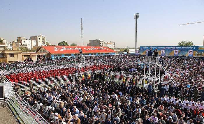 (تصاویر) استقبال از روحانی در قزوین (تصاویر) استقبال از روحانی در قزوین