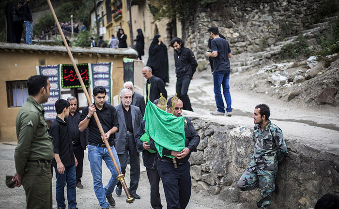 (تصاویر) آئین علم‌بندان در ماسوله
