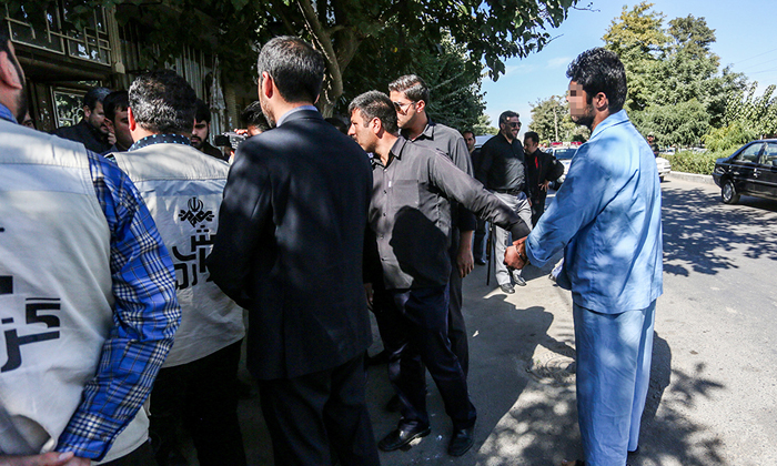 (تصاویر) بازسازی صحنه قتل در مشهد (تصاویر) بازسازی صحنه قتل در مشهد