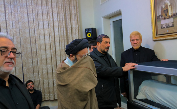 (تصاویر) وداع با آیت الله موسوی اردبیلی