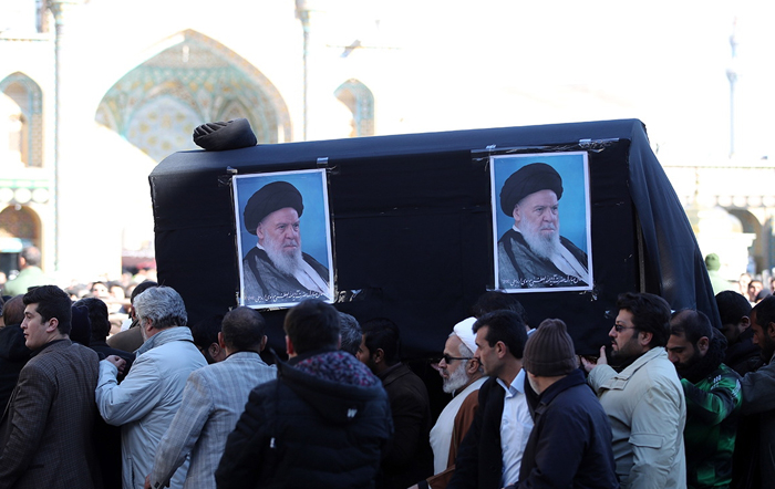 (تصاویر) مراسم تشییع آیتالله موسوی اردبیلی (تصاویر) مراسم تشییع آیتالله موسوی اردبیلی