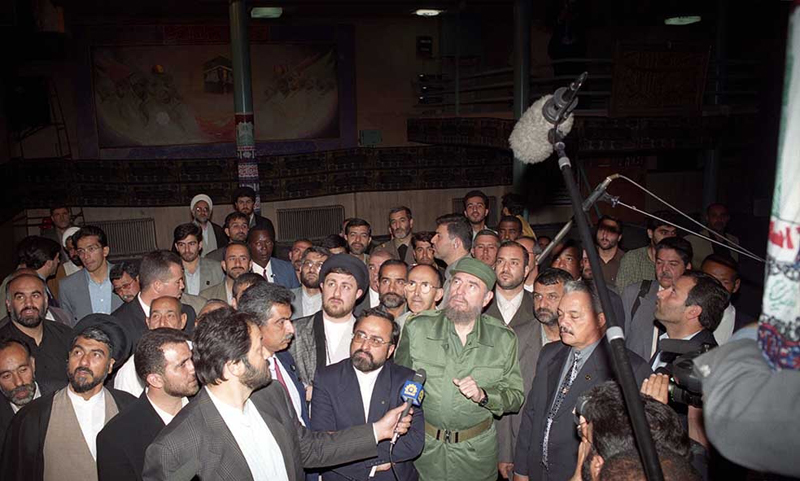 (تصاویر) سفر فیدل کاسترو به ایران (تصاویر) سفر فیدل کاسترو به ایران