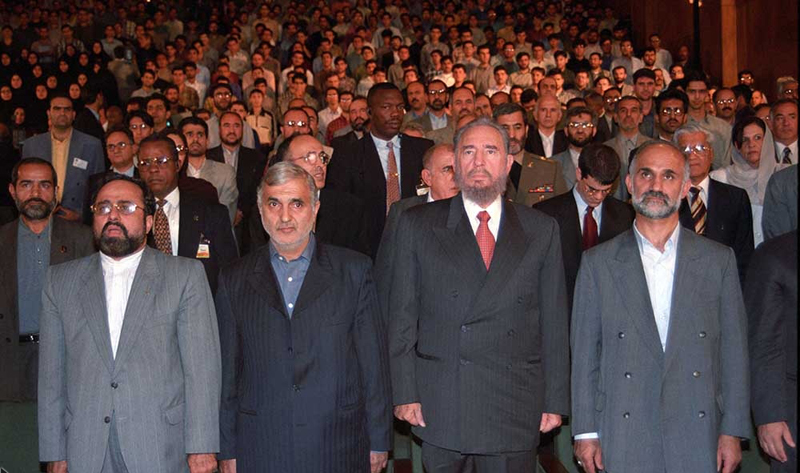 (تصاویر) سفر فیدل کاسترو به ایران (تصاویر) سفر فیدل کاسترو به ایران