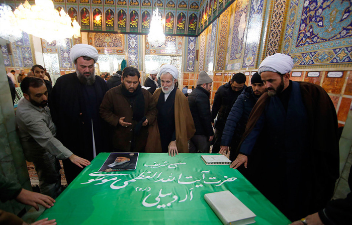 (تصاویر) مجلس ختم آیتالله موسوی اردبیلی (تصاویر) مجلس ختم آیتالله موسوی اردبیلی