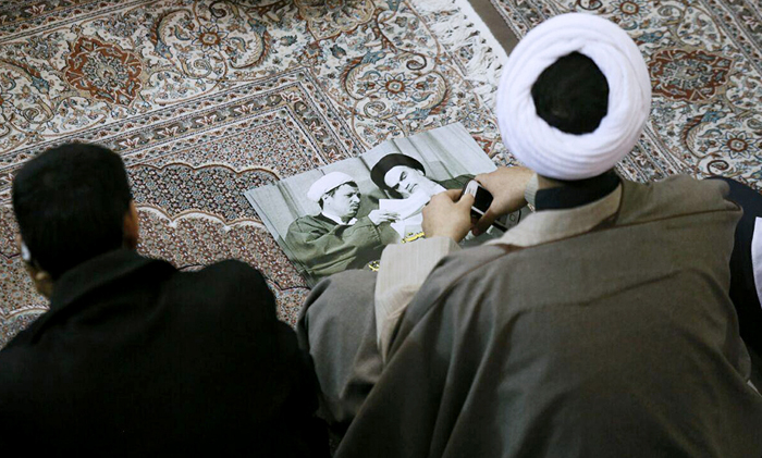 (تصاویر) حرم امام(ره) منتظر پیکر هاشمی