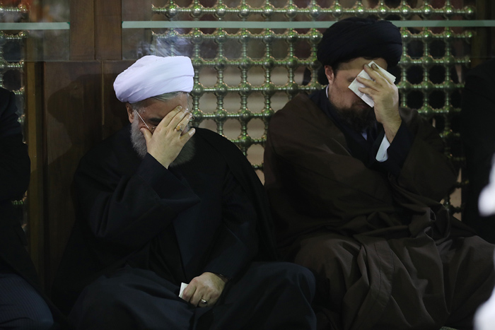 (تصاویر) روحانی در مرقد امام(ره) (تصاویر) روحانی در مرقد امام(ره)