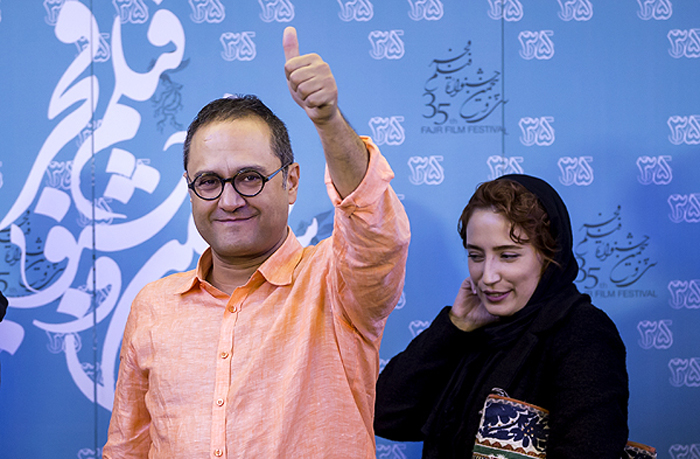 (تصاویر) حضور پرهیجان رامبدجوان در جشنواره