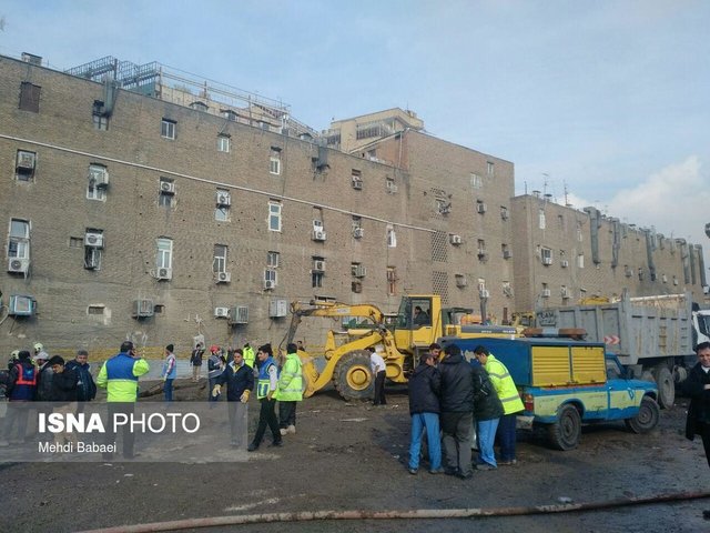 چهارمین روز فاجعه پلاسکو چهارمین روز فاجعه پلاسکو