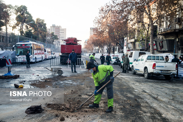 (تصاویر)پایان 60 درصد از آواربرداری پلاسکو (تصاویر)پایان 60 درصد از آواربرداری پلاسکو