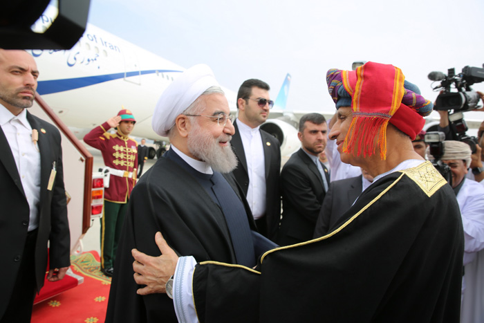 (تصاویر) استقبال از روحانی در عمان (تصاویر) استقبال از روحانی در عمان