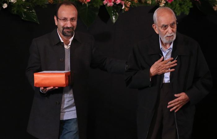 (تصاویر) مراسم تقدیر از اصغر فرهادی