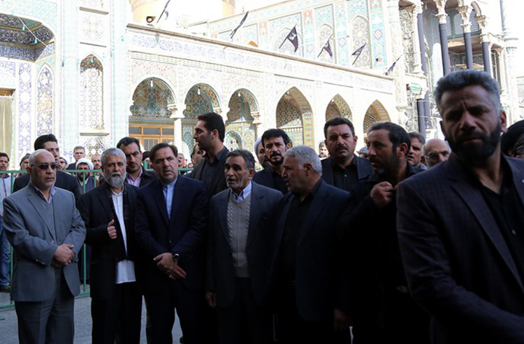 (تصاویر) مراسم تشییع حجتالاسلام قرهی (تصاویر) مراسم تشییع حجتالاسلام قرهی