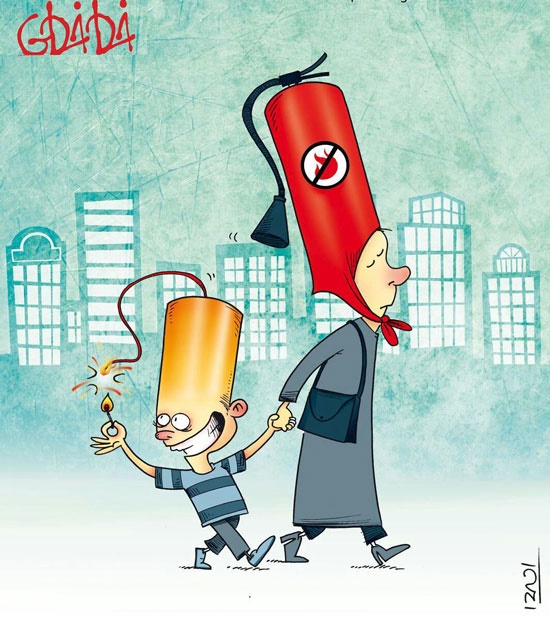 (کاریکاتور) اینم چهارشنبهسوری بیخطر! (کاریکاتور) اینم چهارشنبهسوری بیخطر!