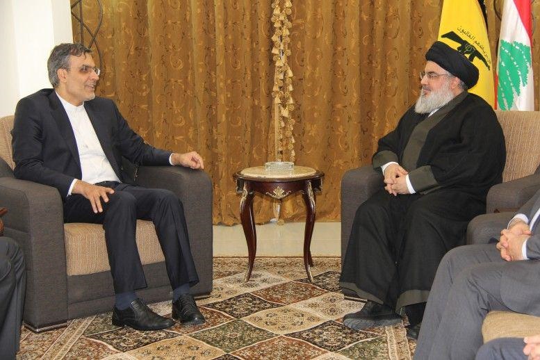 (عکس) دیدار جابریانصاری با دبیر کل حزبالله (عکس) دیدار جابریانصاری با دبیر کل حزبالله