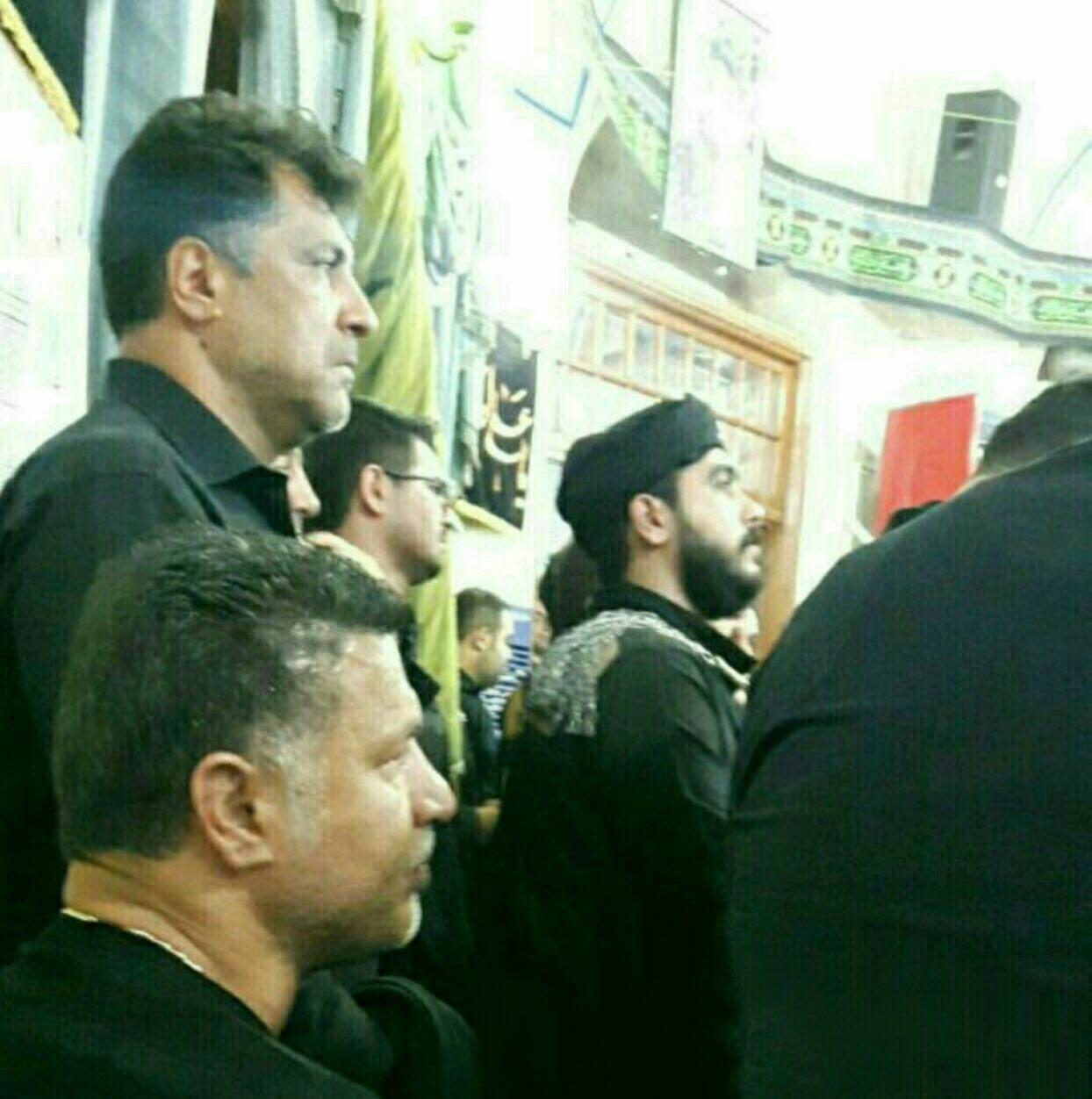 (تصویر) علی دایی در مراسم عزاداری تاسوعا (تصویر) علی دایی در مراسم عزاداری تاسوعا