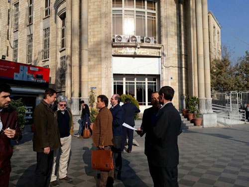 حضور مجدد بقایی، جوانفکر در دادسرا حضور مجدد بقایی، جوانفکر در دادسرا