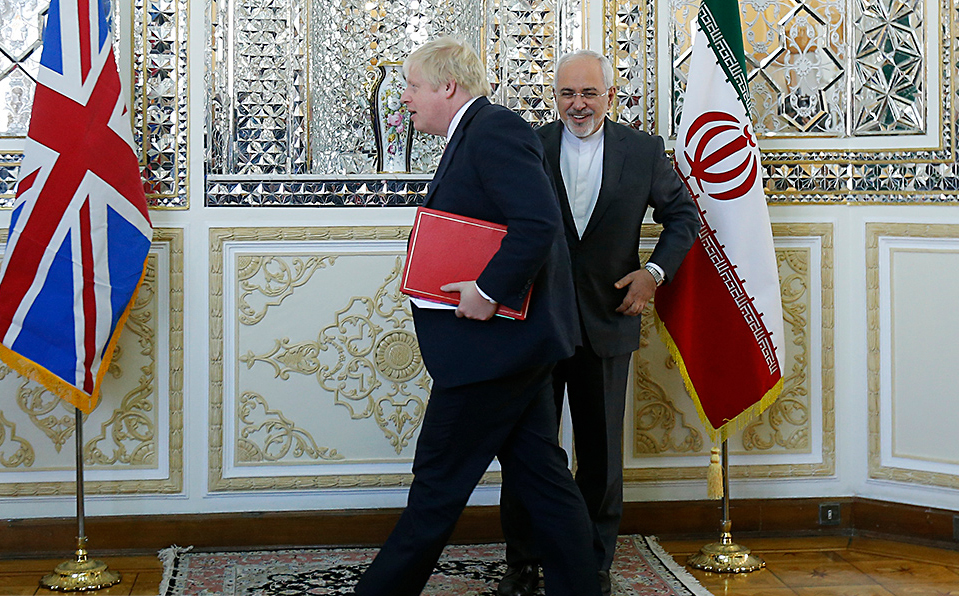 بوریس جانسون با لاریجانی و ظریف دیدار کرد بوریس جانسون با لاریجانی و ظریف دیدار کرد