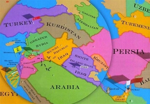 فاکسنیوز: نقشه خاورمیانه را تغییر دهید فاکسنیوز: نقشه خاورمیانه را تغییر دهید