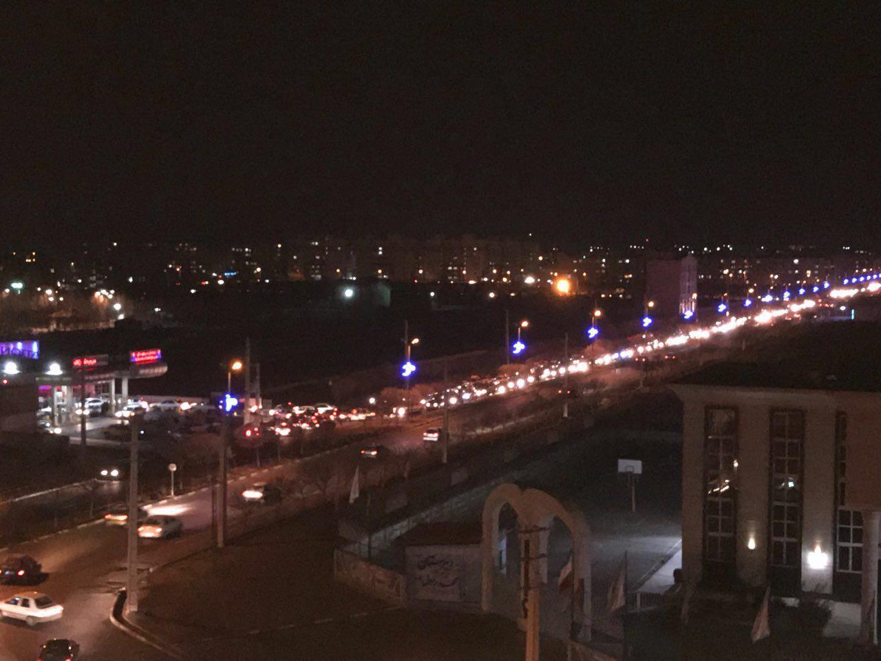 هم اکنون؛ ترافیک برخی خیابان های تهران