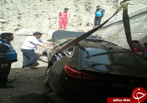 تصادف مرگبار در جاده هراز