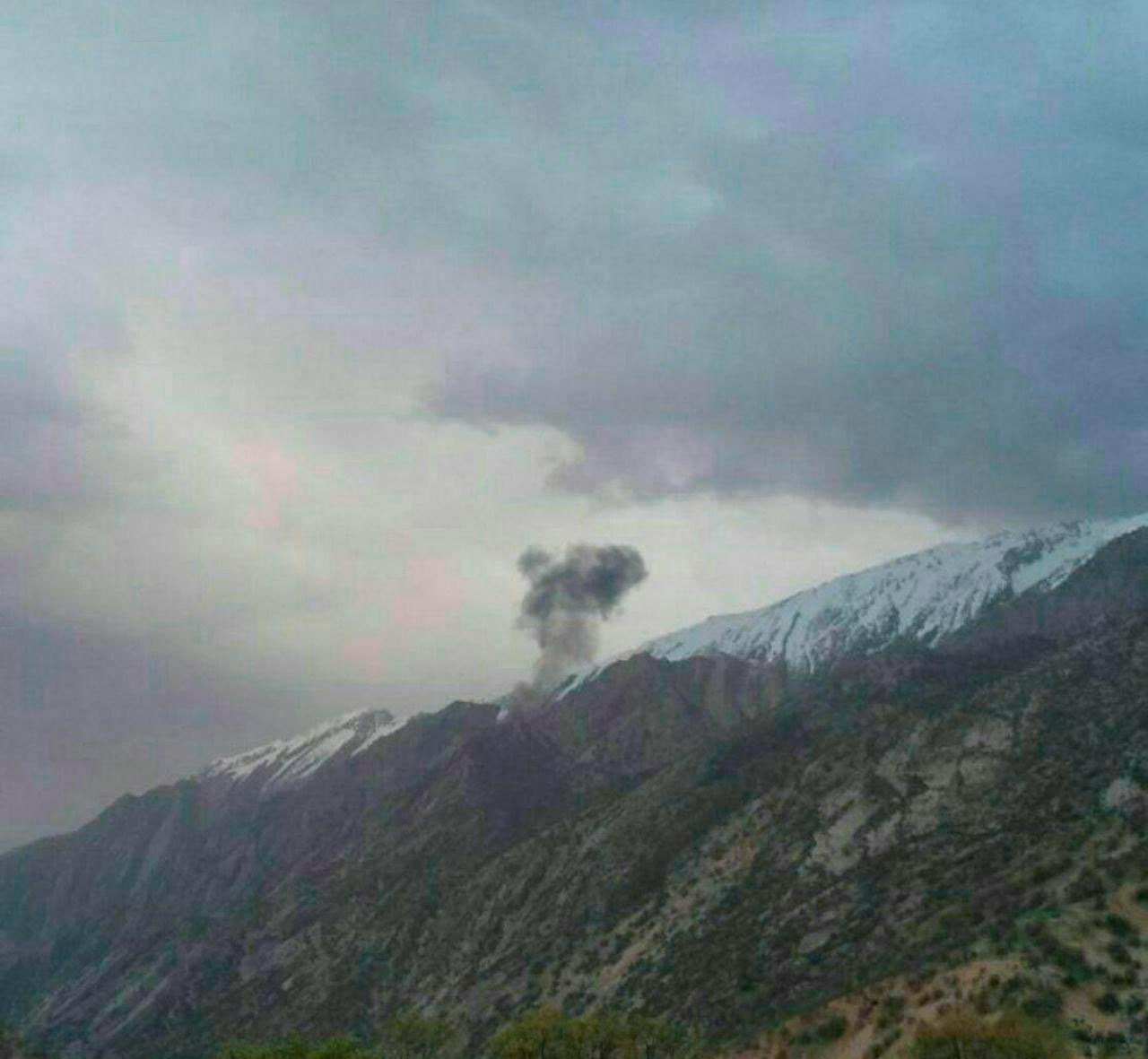 سقوط هواپیمای ترکیه‌ای در حوالی شهرکرد