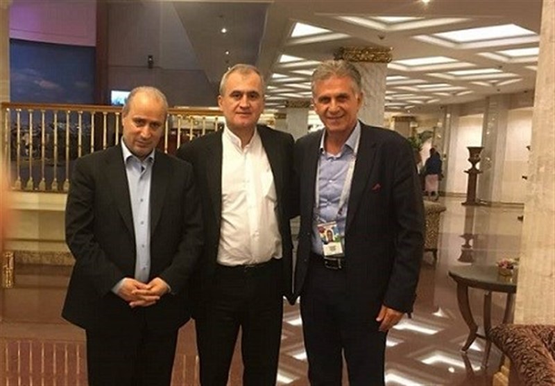 تاج برای مذاکره با کی‌روش به روسیه رفت