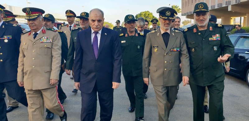 وزیر دفاع وارد دمشق شد وزیر دفاع وارد دمشق شد