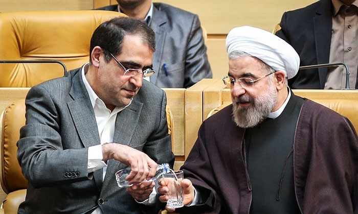 ویدئوی جنجالی وزیر بهداشت؛ #خودت_بمال ویدئوی جنجالی وزیر بهداشت؛ #خودت_بمال