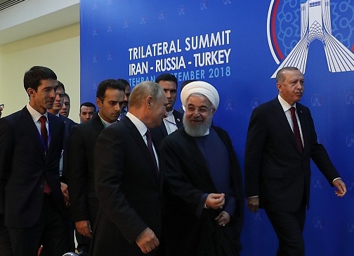 بیانیه مشترک سران در پایان اجلاس سه جانبه تهران؛ روحانی و پوتین در لحظات آخر با تقاضای اردوغان موافقت کردند