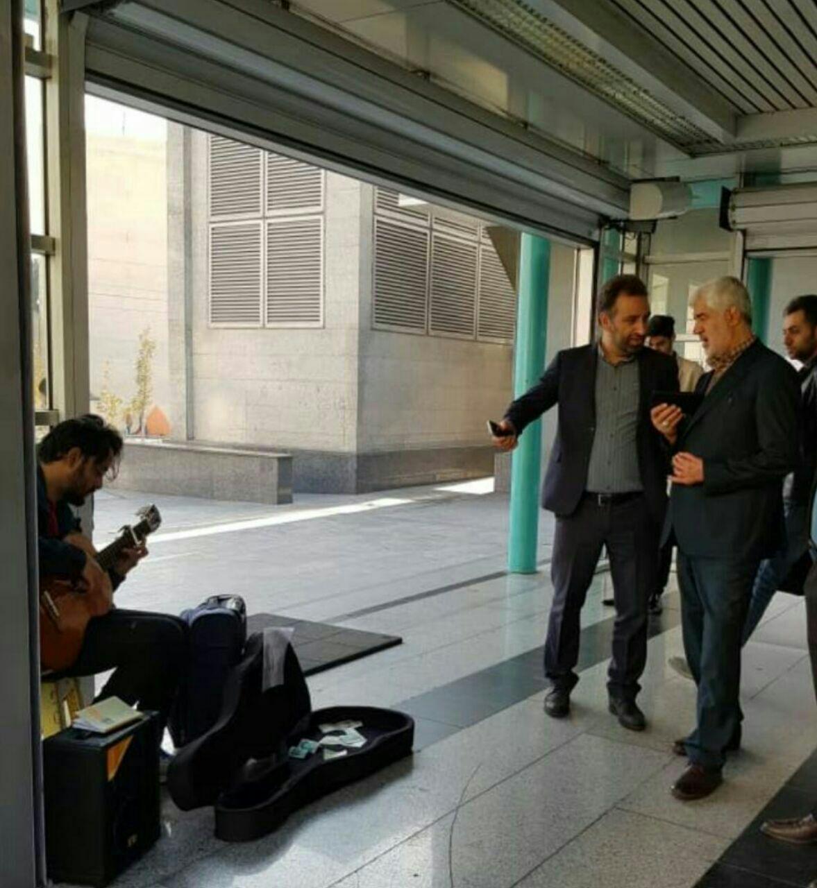 خاطره نگاری جالب معاون شهردار از شنیدن موسیقی در مترو
