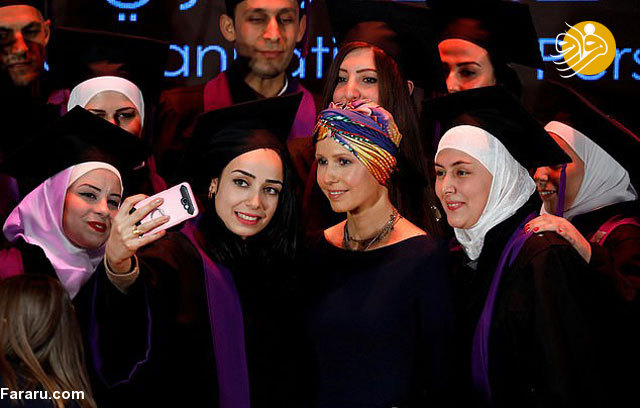 جدیدترین تصاویر از اسما اسد پس از ابتلا به سرطان