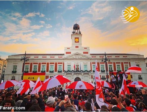(ویدیو) آشوبگران آرژانتینی در اسپانیا؛ به جهنم مادرید خوش آمدید!