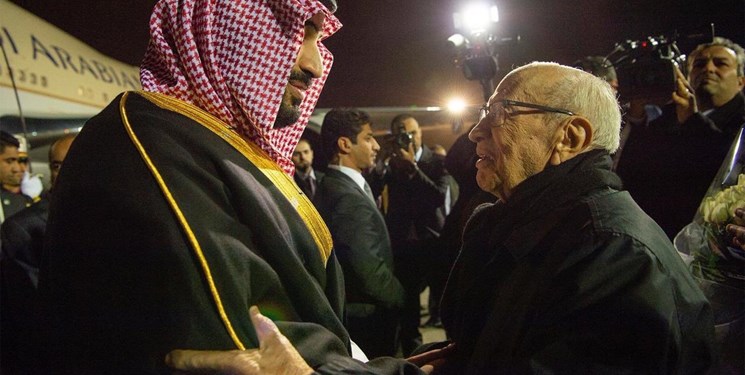 محمد بنسلمان، وارد تونس شد محمد بنسلمان، وارد تونس شد